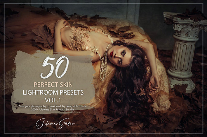 100 پریست لایت روم زیبا سازی عکس عروس Perfect Skin Lightroom Presets - Vol. 1