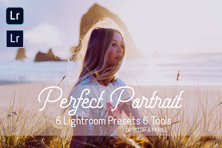 12 پریست لایت روم پرتره جدید Perfect Portrait Lightroom Presets