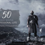 150 پریست لایت روم حرفه ای و LUTs رنگی Dark Winter LUTs and Presets Pack