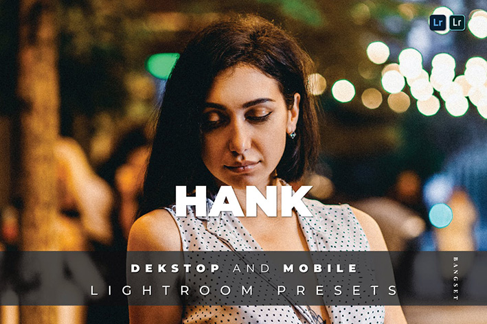 20 افکت رنگی لایت روم دسکتاپ و موبایل Hank Lightroom Preset