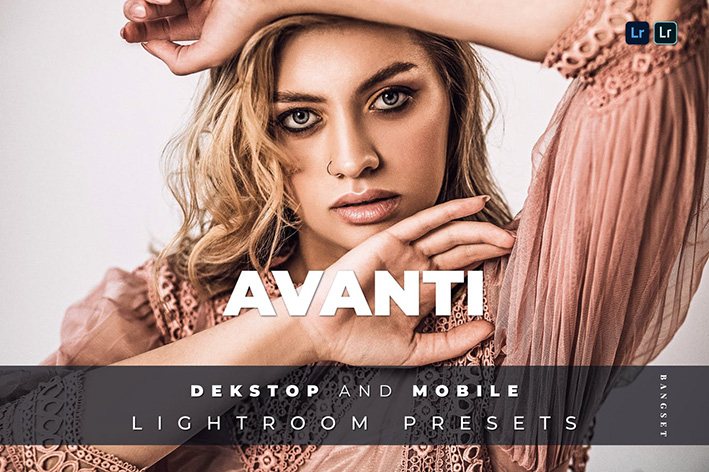 20 پریست لایت روم حرفه ای ادیت عکس Avanti Lightroom Preset