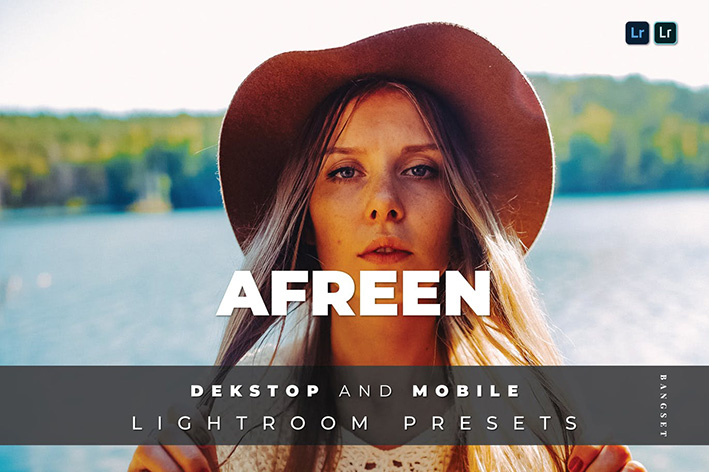 20 پریست لایت روم رنگی تم تناژ سینماتیک Afreen Lightroom Preset
