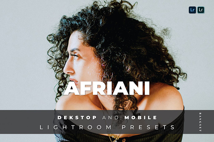20 پریست لایت روم رنگی تم روشن Afriani Lightroom Preset