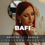 20 پریست لایت روم رنگی تم پرتره Bafi Lightroom Preset