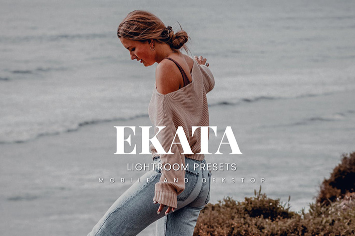 20 پریست لایت روم رنگی فشن حرفه ای Ekata Lightroom Presets