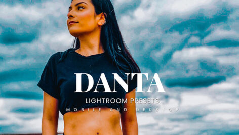 20 پریست لایت روم رنگی پرتره حرفه ای Danta Lightroom Presets