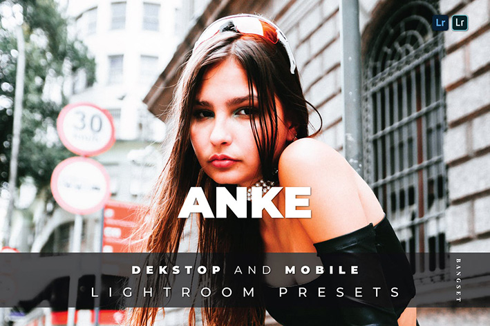 20 پریست لایت روم پرتره حرفه ای Anke Lightroom Preset