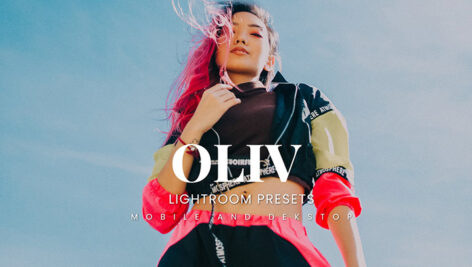 20 پریست لایت روم پرتره حرفه ای Oliv Lightroom Presets