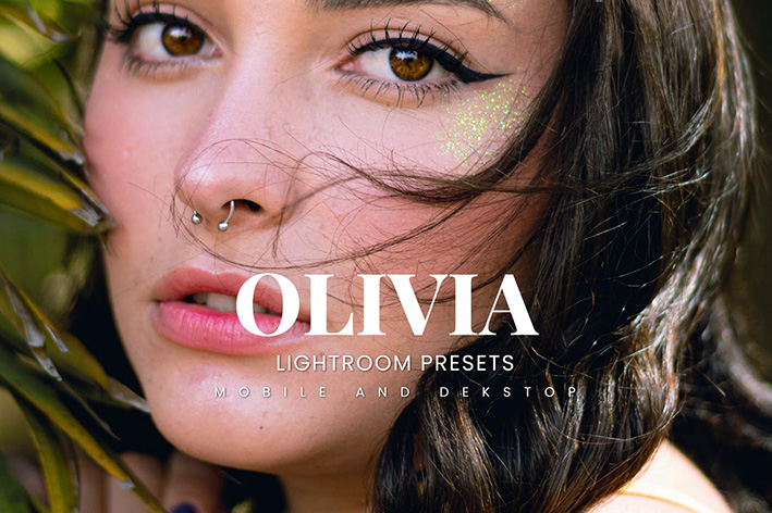 20 پریست لایت روم پرتره حرفه ای Olivia Lightroom Presets