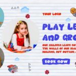 پروژه افتر افکت رزولوشن 4K تبلیغات مهد کودک Kids Promo Kindergarten Slideshow