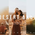 112 پریست لایت روم تم کویر گرم DESERT BABE Outdoor Portrait Presets