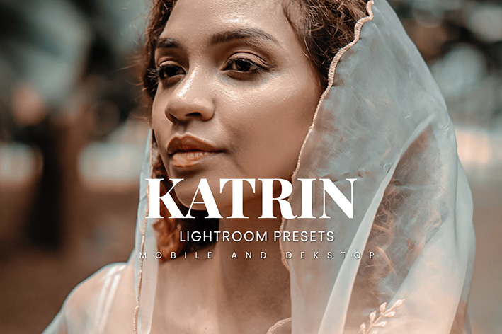 20 پریست لایت روم پرتره حرفه ای Katrin Lightroom Presets