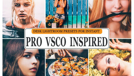دانلود15 پریست لایت روم رنگی حرفه ای Pro Vsco Inspired Lightroom Presets