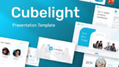 قالب پاورپوینت حرفه ای شرکتی و تجاری Cubelight Business PowerPoint Template