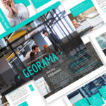 قالب پاورپوینت و گوگل اسلایدر تم تجارت Georama Business Template Prensentation