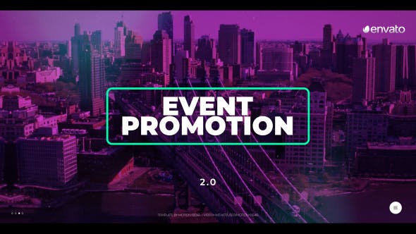 پروژه افتر افکت رزولوشن 4K تبلیغات همایش Event Promotion