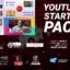 پکیج پروژه افتر افکت تبلیغات کانال یوتیوب Youtube Starter Pack