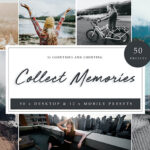 105 پریست لایت روم حرفه ای 2021 تم خاطرات Collect Memories Lightroom Presets