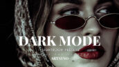 20 پریست لایت روم رنگی حرفه ای Dark Mode Lightroom Presets