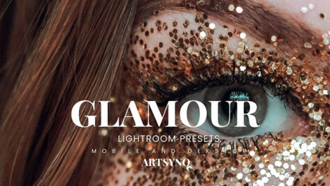 20 پریست لایت روم رنگی حرفه ای Glamour Lightroom Presets