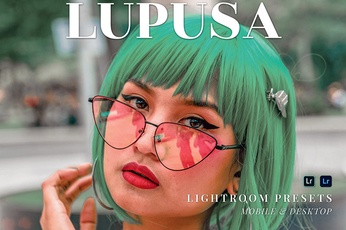20 پریست لایت روم رنگی حرفه ای Lupusa Lightroom Presets
