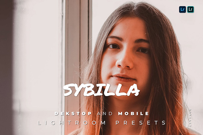 20 پریست لایت روم رنگی حرفه ای Sybilla Lightroom Preset