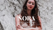 20 پریست لایت روم رنگی حرفه ای پرتره Nora Lightroom Presets