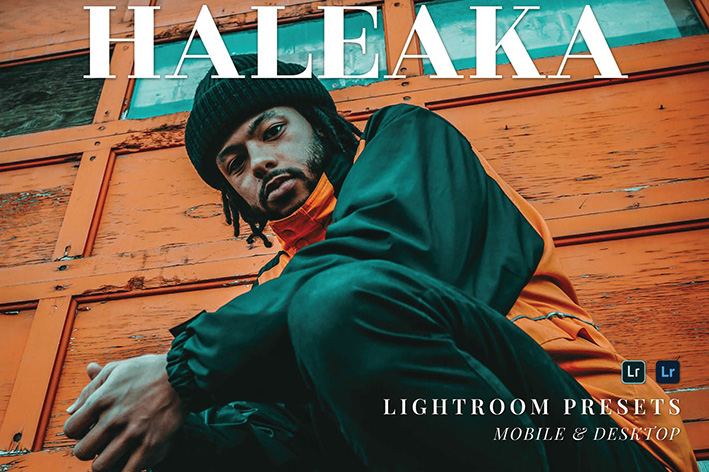 20 پریست لایت روم پرتره حرفه ای Haleaka Lightroom Presets