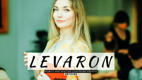 20 پریست لایت روم پرتره حرفه ای Levaron Lightroom Presets