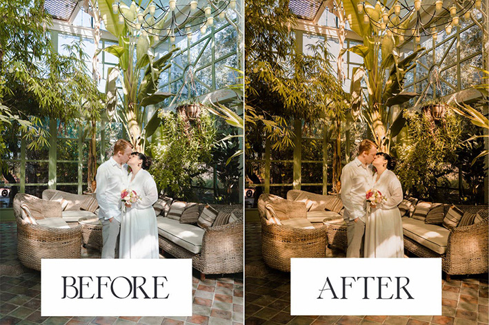 30 پریست لایت روم حرفه ای عکس عروس Elegant Wedding Lightroom Presets
