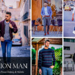 30 پریست لایت روم رنگی حرفه ای فشن مردانه Fashion Man Lightroom Presets