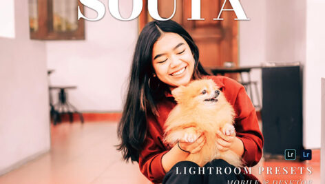 20 پریست لایت روم پرتره حرفه ای تم رنگی Souta Lightroom Presets