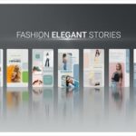 پروژه پریمیر پکیج حرفه ای استوری اینستاگرام Fashion Elegant Stories for Premiere Pro