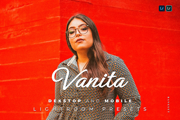 20 پریست لایت روم پرتره فشن حرفه ای Vanita Lightroom Preset