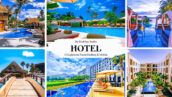 30 پریست لایت روم 2021 حرفه ای تم رنگی هتل Hotel Lightroom Presets