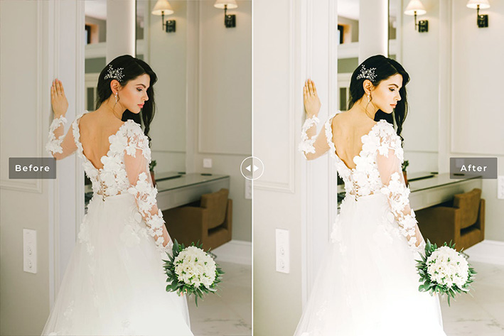 40 پریست لایت روم عروسی و پریست کمرا راو و اکشن فتوشاپ Lace Lightroom Presets