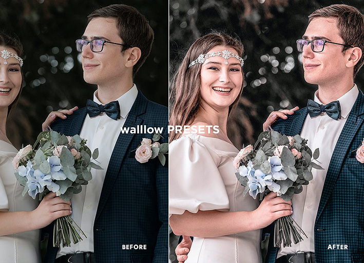 45 پریست لایت روم عروسی 2021 حرفه ای Wedding Day Lightroom Presets