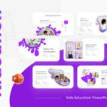 قالب پاورپوینت حرفه ای تم موسسات آموزشی کودکان Kidcation Kids Education PowerPoint Template