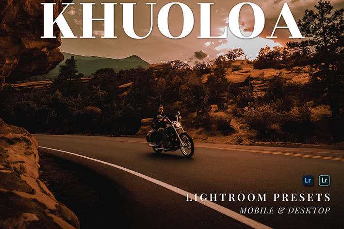 20 پریست لایت روم عکاسی شهری حرفه ای تم قهوه ای Khuoloa Lightroom Presets
