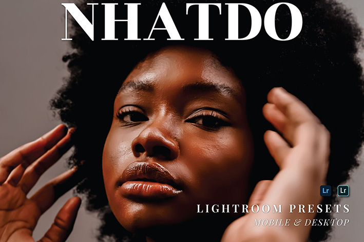 20 پریست لایت روم پرتره فشن حرفه ای تم سینمایی Nhatdo Lightroom Presets