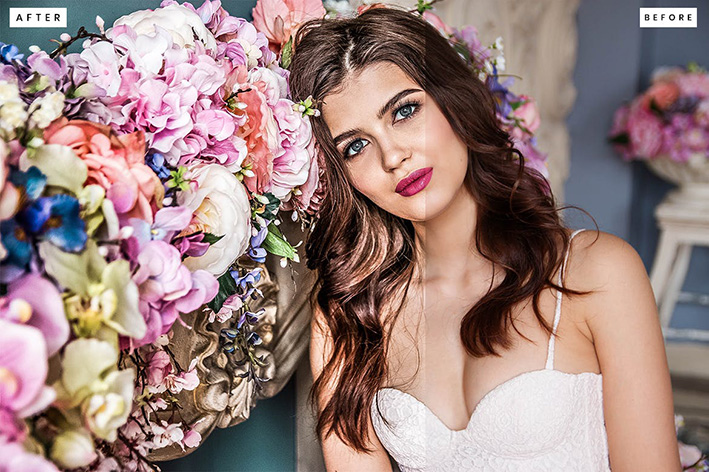 30 پریست لایت روم عروسی 2022 حرفه ای HDR Wedding Lightroom Presets