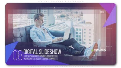 
پروژه آماده افترافکت ۲۰۲۲ معرفی شرکت و خدمات Digital Corporate Slideshow