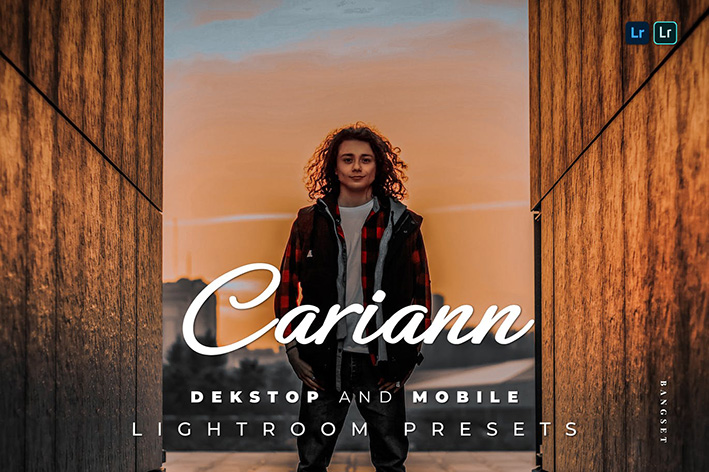 20 پریست لایت روم 2022 عکس پرتره سینمایی Cariann Lightroom Preset