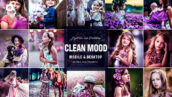 9 پریست لایت روم کودک و اکشن فتوشاپ تم شاد Clean Mood Photoshop Actions Lightroom Presets
