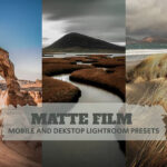 14 پریست لایت روم 2022 حرفه ای تم رنگ سینماتیک Matte Film Lightroom Presets