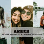 14 پریست لایت روم 2022 حرفه ای تم کهربا Amber Lightroom Presets