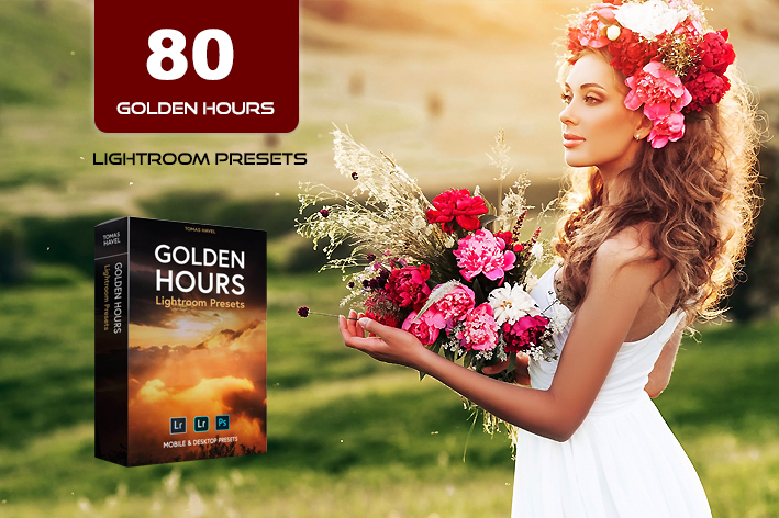 80 پریست لایت روم طلایی 2022 تم ساعات طلایی Golden Hours Lightroom Presets