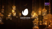 دانلود پروژه افتر افکت ماه رمضان 1401 با موریک Ramadan Logo Reveal