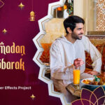 دانلود پروژه افتر افکت ماه رمضان رزولوشن 4K حرفه ای Ramadan Kareem Intro