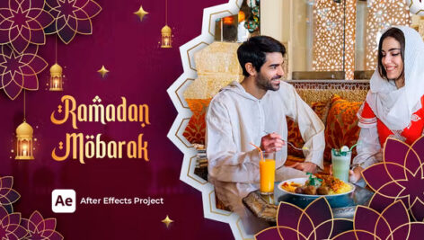 
دانلود پروژه افتر افکت ماه رمضان رزولوشن ۴K حرفه ای Ramadan Kareem Intro